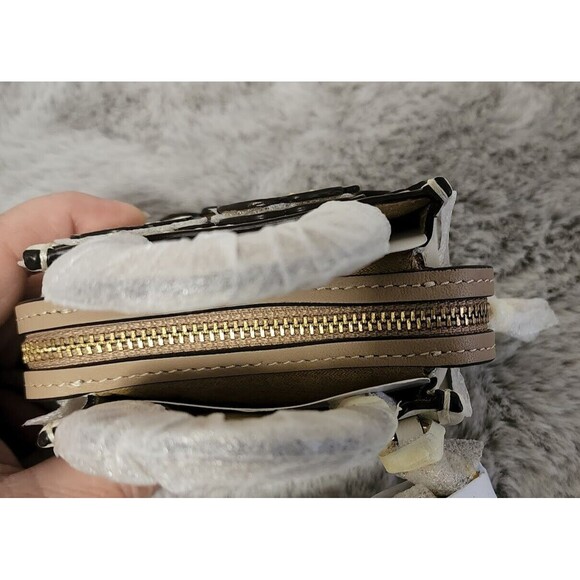 COACH 1941 Rogue Mini Charm TEA ROSE Chalk /Gold NWT - Picture 7 of 10